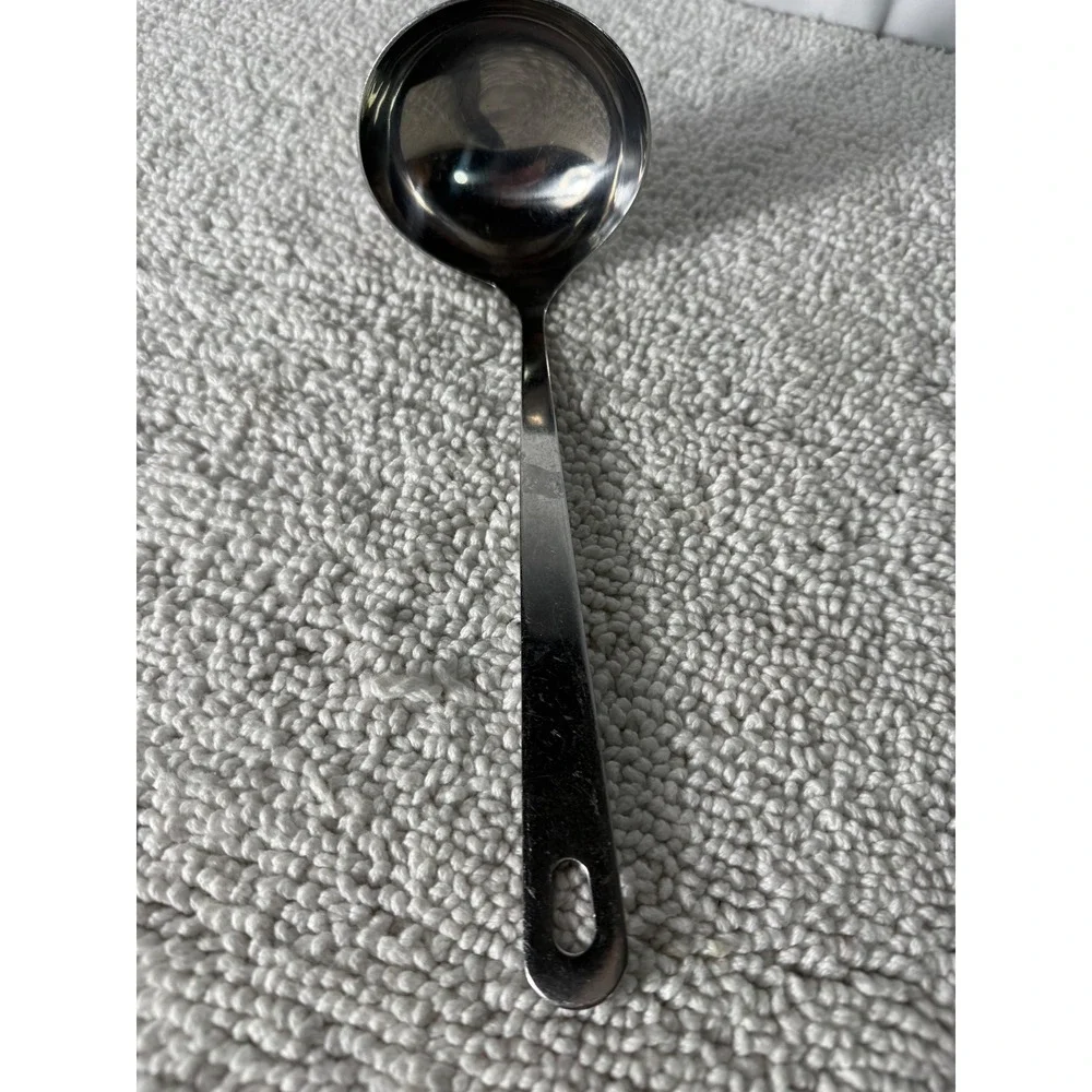 Wolfgang Puck Cafe Collection Stainless Steel Soup Ladle 10 Inch Serving Spoon‎